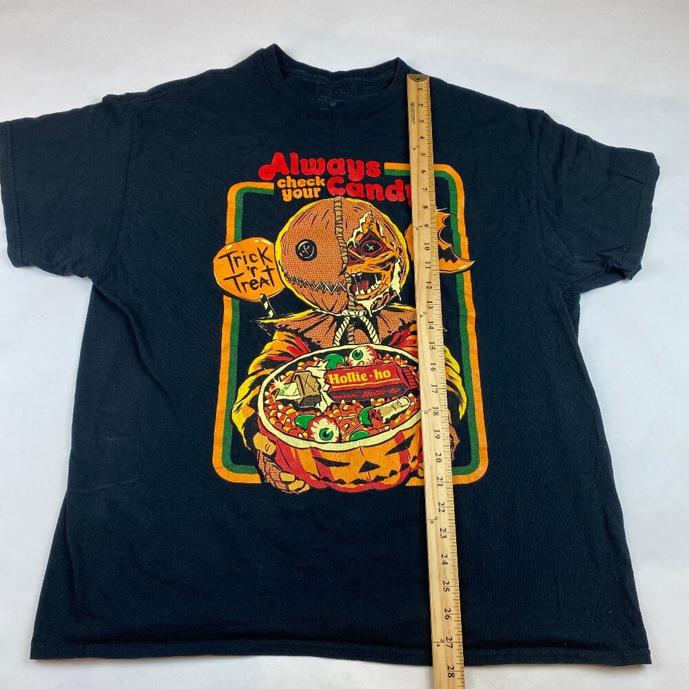 Trick R Treat Always Check Your Candy T-Shirt Men's Size XL - Picture 8 of 9